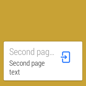 Content action 2 - wearable