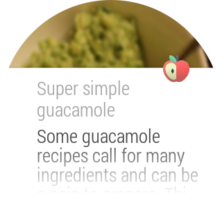 Guacamole wearable notification