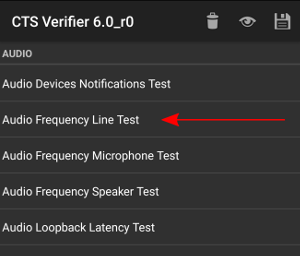 start frequency line